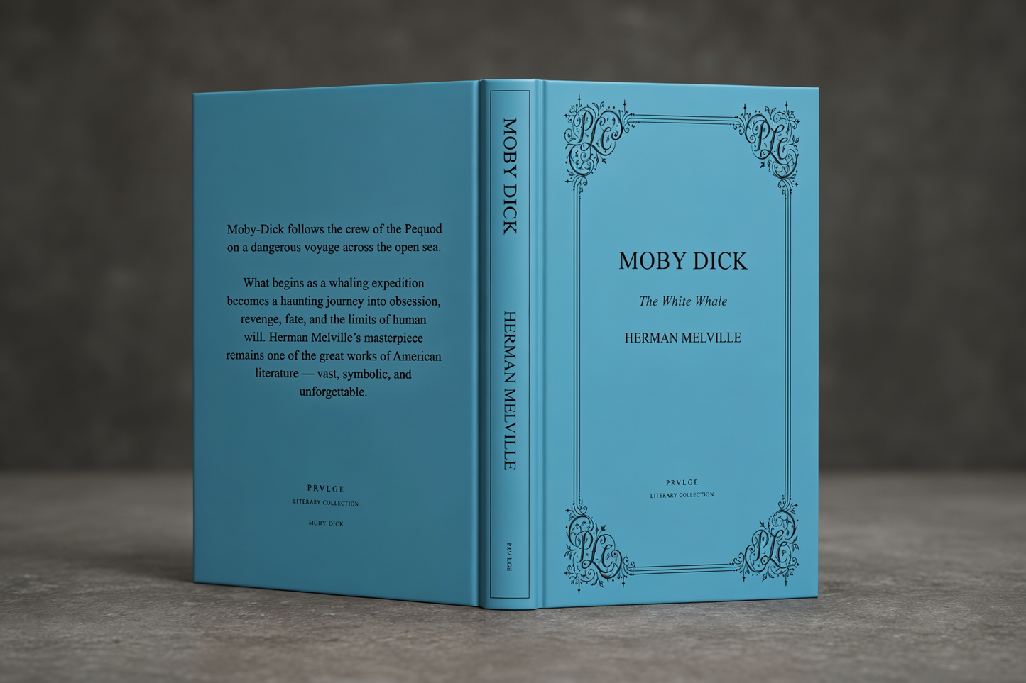 Moby Dick - Herman Melville PRVLGE Literary Collection Edition - Ebook