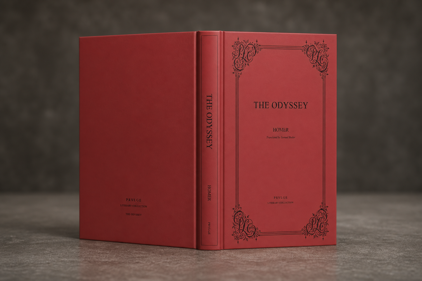 The Odyssey - Homer PRVLGE Literary Collection Edition - Ebook
