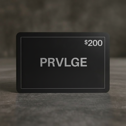 PRVLGE Store Gift Certificate