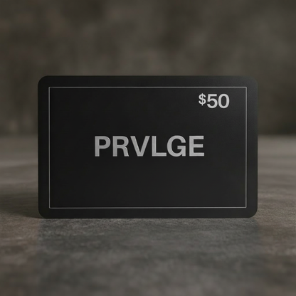 PRVLGE Store Gift Certificate