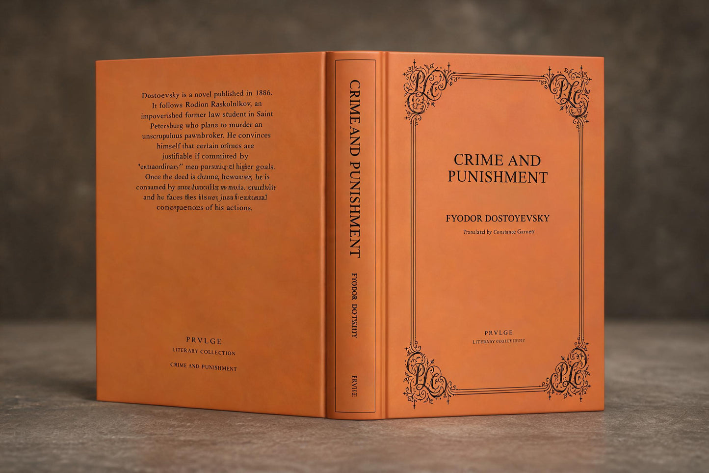Crime and Punishment - Fyodor Dostoyevsky PRVLGE Literary Collection Edition - Ebook